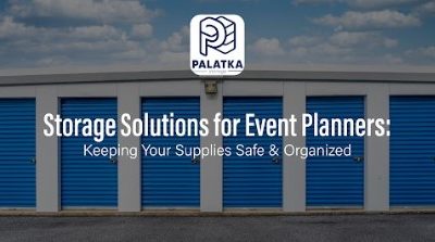 Storage solutions for event planners